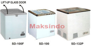 Mesin Sliding Flat Glass Freezer